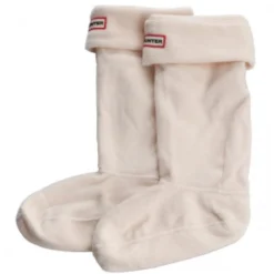 Hunter Fleece Welly Socks In Cream 5 Hunter Fleece Welly Socks In Cream -Getoutside Shoes 0000197480029 hunter uas3000aaa cream pl 03 1100x
