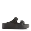 Lemon Jelly Women's Gaia Platform Slides In Black