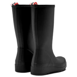 Hunter Women's Original Play Tall Rain Boot In Black 6 Hunter Women's Original Play Tall Rain Boot In Black -Getoutside Shoes 1 0 1023 hunter womens play tall wft2007rma blk 3 1 1100x
