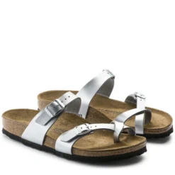 Birkenstock Mayari Birko-Flor In Silver 6 Birkenstock Mayari Birko-Flor In Silver -Getoutside Shoes 1 0 1045 birkenstock mayari birko flor 71083 silver 3 1100x