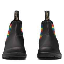 Blundstone Women's Original 2105 In Black With Rainbow Elastic And Contrast Stitching -Getoutside Shoes 2105 4 1 1100x