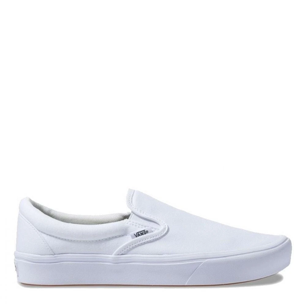 Vans ComfyCush Slip-On In White 1 Vans ComfyCush Slip-On In White
