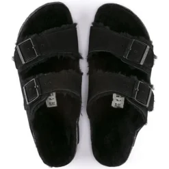 Birkenstock Arizona Shearling In Black (Narrow Width) -Getoutside Shoes 7 5 752661 3 6f65f2a7 0569 4d03 a2ee db8b62036a86 1100x