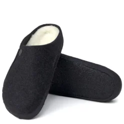 Birkenstock Women's Zermatt Shearling Wool Felt In Anthracite (Narrow Width) 7 Birkenstock Women's Zermatt Shearling Wool Felt In Anthracite (Narrow Width) -Getoutside Shoes BI 1015084 2095 4 1100x