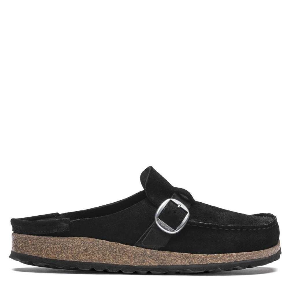Birkenstock Buckley Suede Leather In Black (Narrow Width) 1 Birkenstock Buckley Suede Leather In Black (Narrow Width)