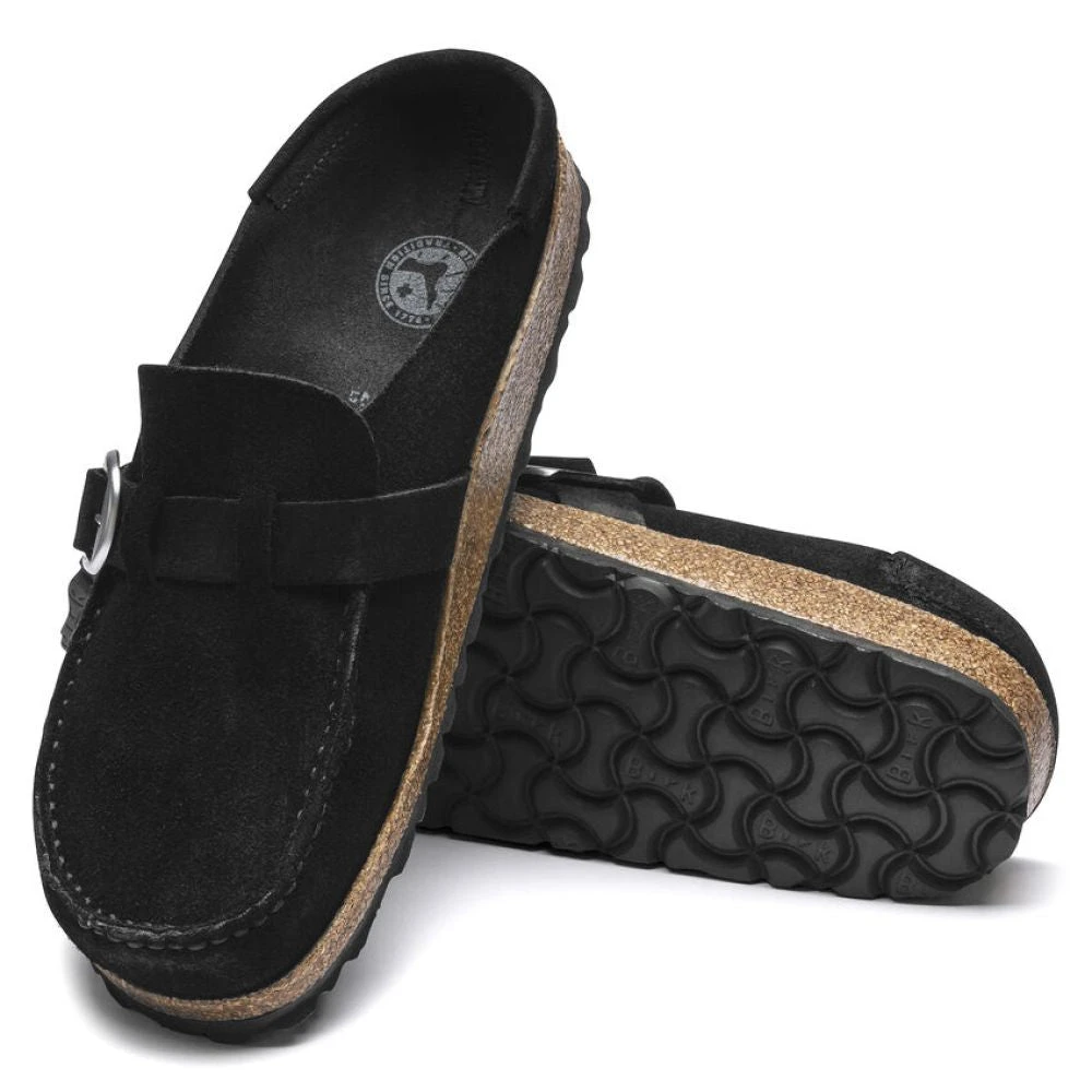 Birkenstock Buckley Suede Leather In Black (Narrow Width) 3 Birkenstock Buckley Suede Leather In Black (Narrow Width) - Image 3