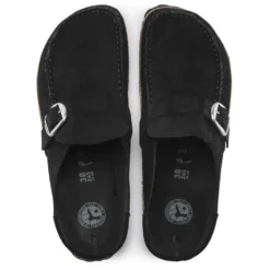 Birkenstock Buckley Suede Leather In Black (Narrow Width) 7 Birkenstock Buckley Suede Leather In Black (Narrow Width) -Getoutside Shoes BI 1017826 2073 4 1100x