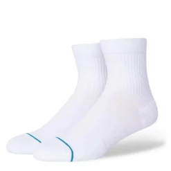 Stance Icon Quarter 3 Pack In White