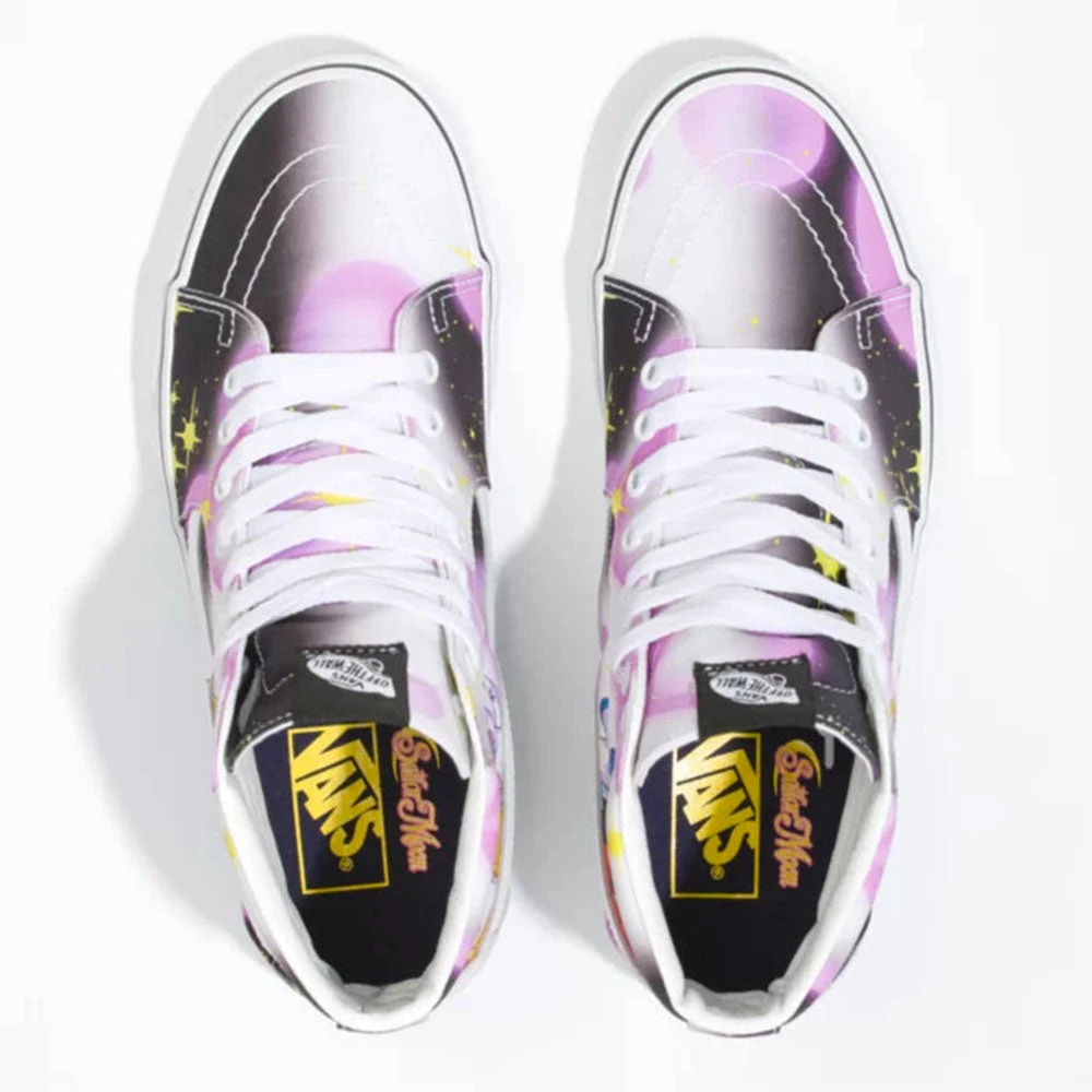 Vans X Pretty Guardian Sailor Moon Sk8-Hi In Black/Pink 3 Vans X Pretty Guardian Sailor Moon Sk8-Hi In Black/Pink - Image 3
