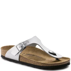 Birkenstock Gizeh Birko-Flor In Silver 7 Birkenstock Gizeh Birko-Flor In Silver -Getoutside Shoes b i birkenstock gizeh birk flor silver 43853 2 1100x