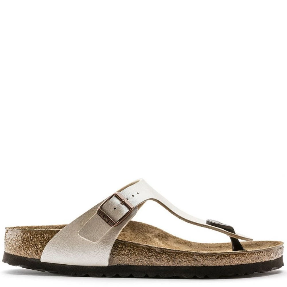 Birkenstock Gizeh Birko-Flor Graceful In Pearl 1 Birkenstock Gizeh Birko-Flor Graceful In Pearl