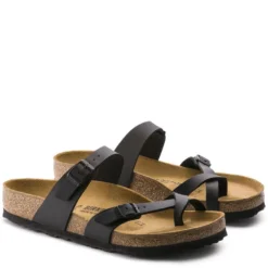 Birkenstock Mayari Birko-Flor In Black -Getoutside Shoes b i birkenstock mayari birko flor black 71791 3 1100x