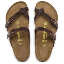 Birkenstock Women's Mayari Oiled Leather In Habana -Getoutside Shoes b i birkenstock mayari oiled leather habana 171321 4 1100x