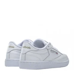 Reebok Women's Club C 85 In White/Sheer Grey -Getoutside Shoes bs7685 ftw photo back lateral top white 1100x