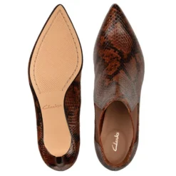 Clarks Women's Laina55 Boot 2 In Dark Tan -Getoutside Shoes c l cl 26151363 1260 4 1100x