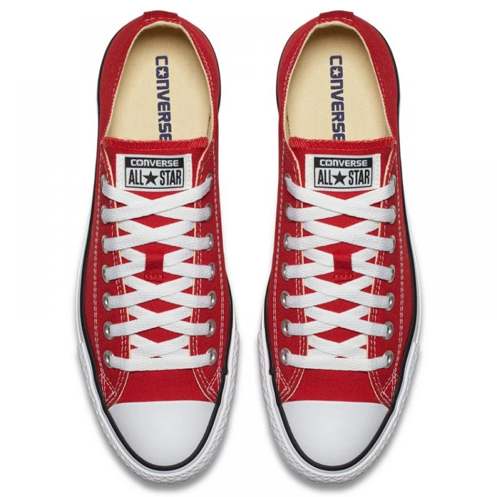 Converse Chuck Taylor All Star Low Top In Red 5 Converse Chuck Taylor All Star Low Top In Red - Image 5