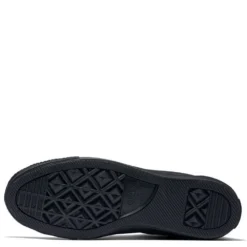 Converse Chuck Taylor All Star Mono Leather High Top In Black Monochrome -Getoutside Shoes c o converse chuck taylor all star monochrome leather high top black 135251 2 1100x