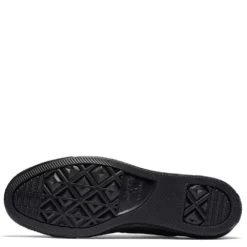 Converse Chuck Taylor All Star Mono Leather Low Top In Black Monochrome -Getoutside Shoes c o converse chuck taylor all star monochrome leather low top black 135253 2 1100x