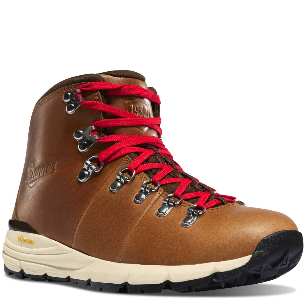 Danner Women's Mountain 600 Hiking Boots In Saddle Tan 2 Danner Women's Mountain 600 Hiking Boots In Saddle Tan - Image 2