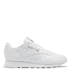 Reebok Women's Classic Leather In Cloud White/Cloud White/Pure Grey 3