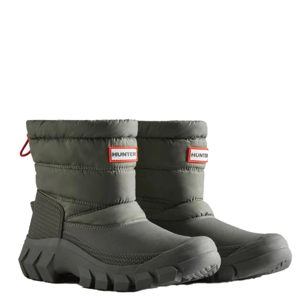Hunter Women's Intrepid Insulated Short Snow Boots In Urban Grey 2 Hunter Women's Intrepid Insulated Short Snow Boots In Urban Grey - Image 2