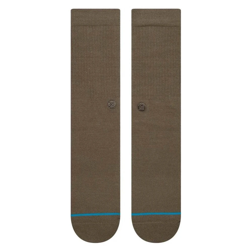 Stance Classic Crew Icon In Green 2 Stance Classic Crew Icon In Green - Image 2