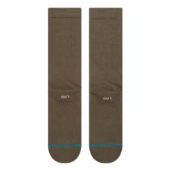 Stance Classic Crew Icon In Green 5 Stance Classic Crew Icon In Green -Getoutside Shoes in m311d14ico grn 3 1100x