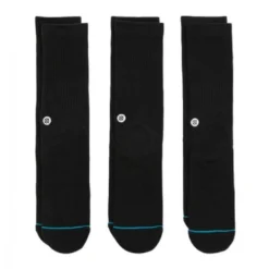 Stance Icon 3 Pack In Black