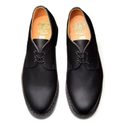 Solovair Gibson Shoe In Black Greasy 7 Solovair Gibson Shoe In Black Greasy -Getoutside Shoes s3995bkg 101 4 1100x