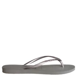 Havaianas Women's Slim Flip Flop In Steel Grey 5 Havaianas Women's Slim Flip Flop In Steel Grey -Getoutside Shoes s l slimsilver 3 1100x