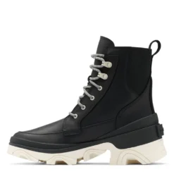 Sorel Women's Brex Lace Bootie In Black/Chalk -Getoutside Shoes so 1951211010 2061 3 1100x