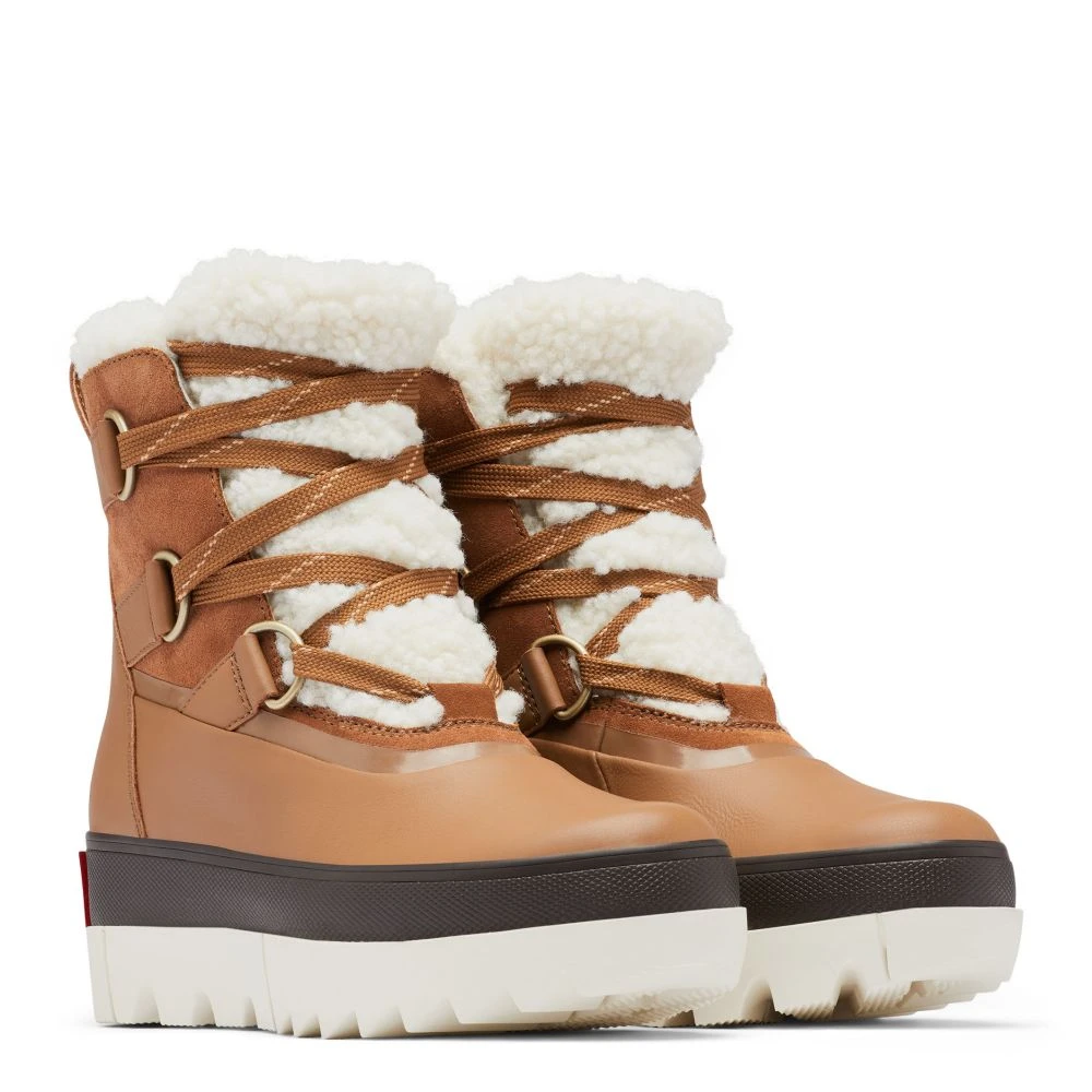 Sorel Women's Joan Of Arctic Next Boot In Velvet Tan/Chalk 2 Sorel Women's Joan Of Arctic Next Boot In Velvet Tan/Chalk - Image 2