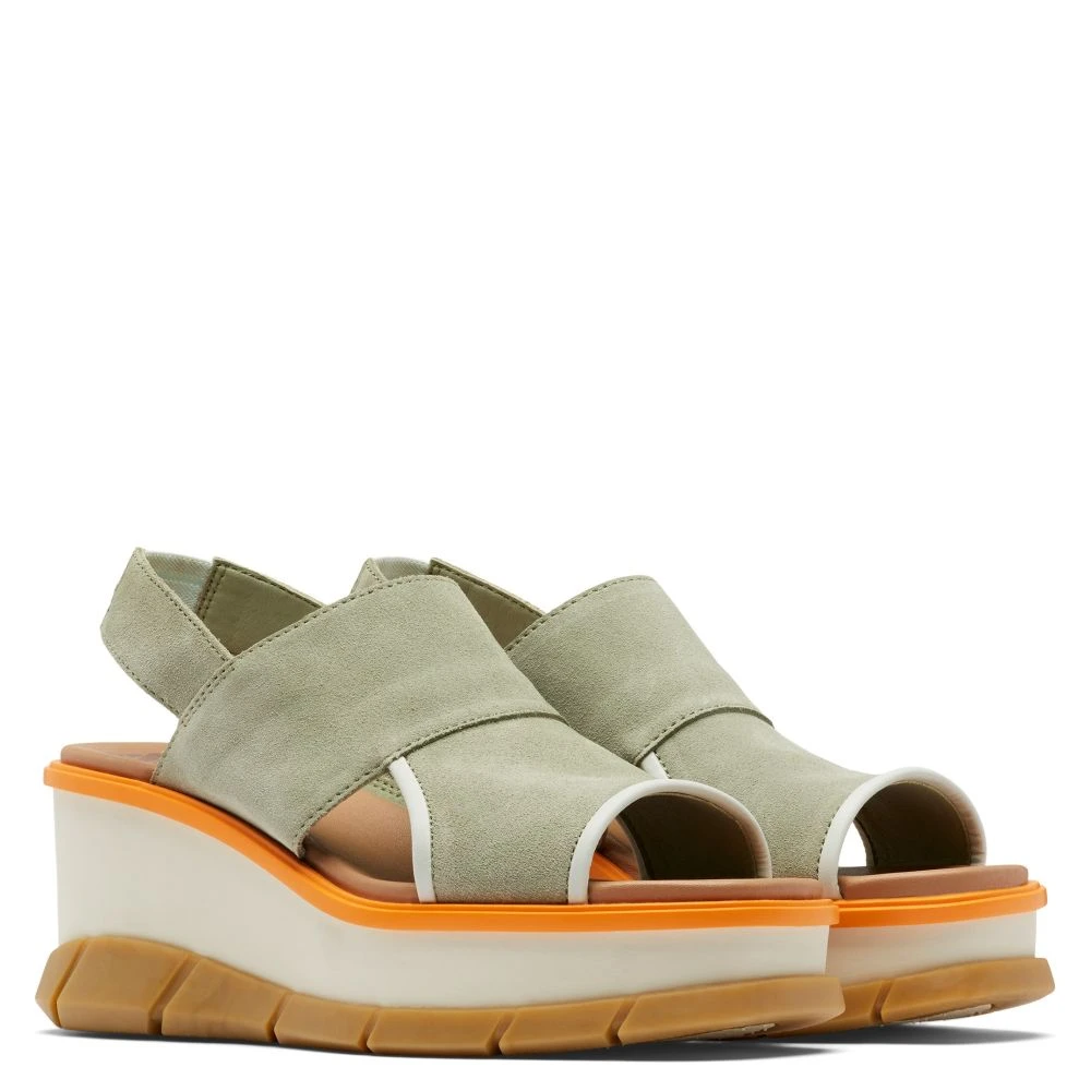 Sorel Women's Joanie III Slingback Wedge Sandal In Safari/Gum 16 2 Sorel Women's Joanie III Slingback Wedge Sandal In Safari/Gum 16 - Image 2