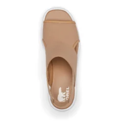 Sorel Women's Joanie III Slingback Wedge Sandal In Honest Beige/White -Getoutside Shoes so 1999431246 2128 4 1100x
