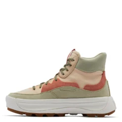 Sorel Women's ONA 530 Mid Sneaker In Nova Sand/Paradox Pink -Getoutside Shoes so 2009001260 2097 3 1100x