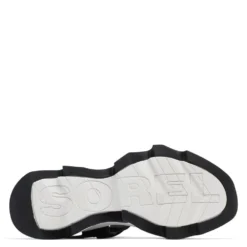 Sorel Women's Kinetic Y-Strap High Sandal In Black/White -Getoutside Shoes so 2030461010 2129 5 1100x