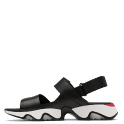 Sorel Women's Kinetic Impact II Sling Low Sandal In Black/Sea Salt -Getoutside Shoes so 2039991010 2133 3 1100x