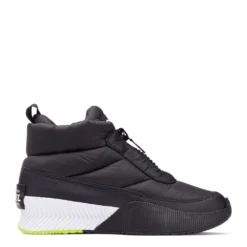 Sorel Women's Out N About III Puffy Zip Boot In Black/White