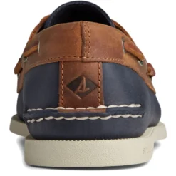 Sperry Men's Authentic Original 2-Eye Wild Horse Boat Shoe In Navy/Sonora -Getoutside Shoes sts21718 90 1100x