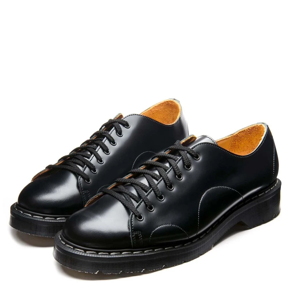 Solovair Monkey Shoe In Black Hi-Shine 2 Solovair Monkey Shoe In Black Hi-Shine - Image 2