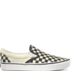 Vans ComfyCush Slip-On In Checkerboard/White