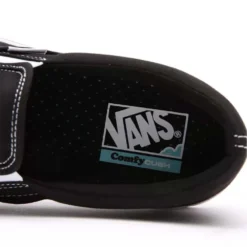 Vans ComfyCush Slip-On In Black/True White -Getoutside Shoes vn 0a3wmdvne 4207 5 1100x