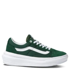 Vans Old Skool Over In Dark Green/White