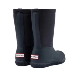 Hunter Women's Original Insulated Roll Top Sherpa Boots In Hunter Navy -Getoutside Shoes wft2052nre nv 4 1 1100x